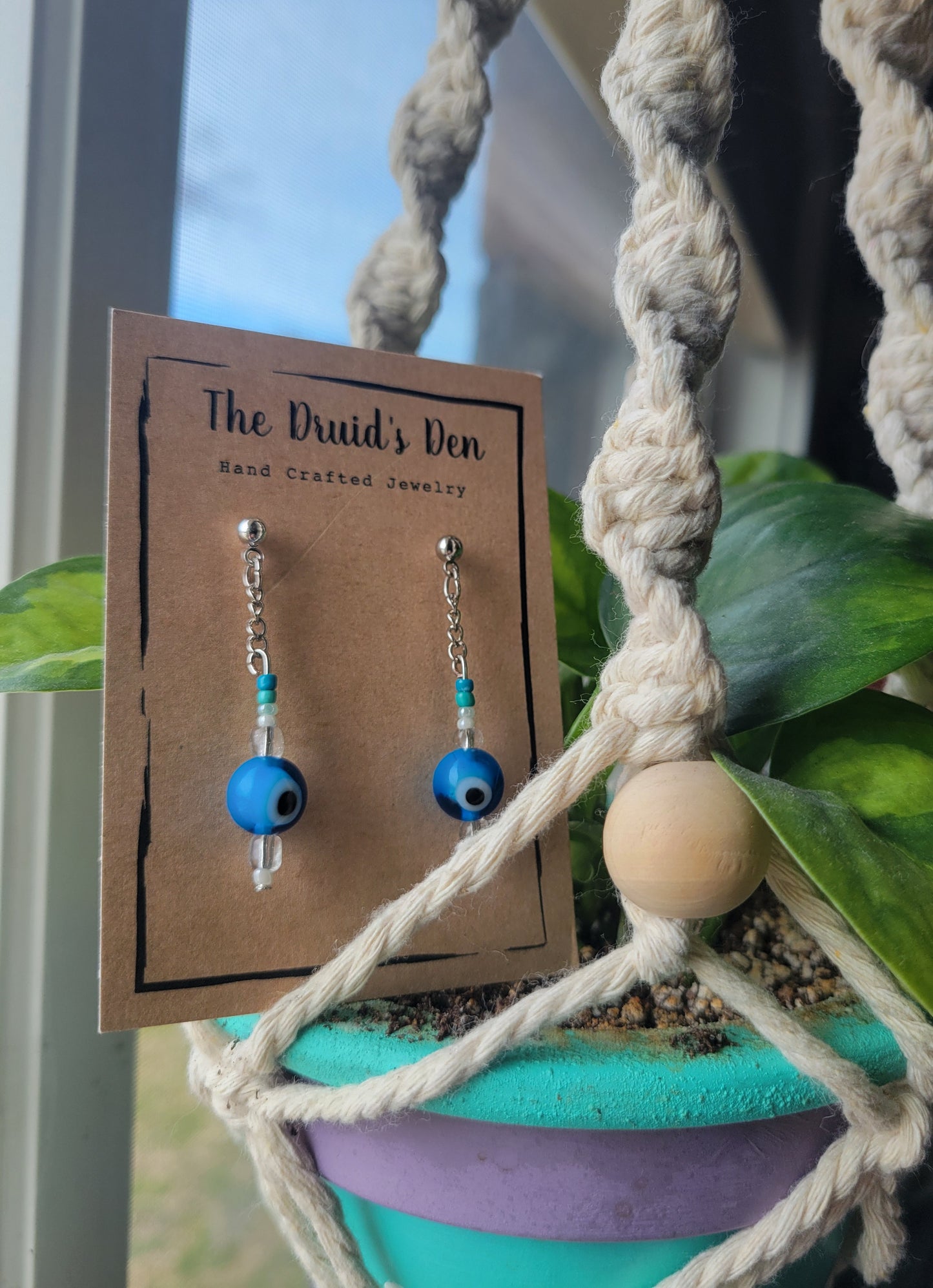 Evil Eye Dangles